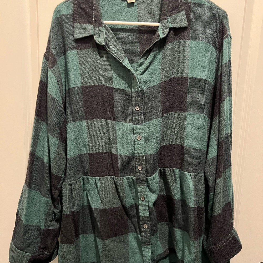 American Eagle Outfitters Textured Knit in Green and Gray